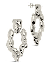 Load image into Gallery viewer, Tali Molten Metal Chunky Drop Earrings
