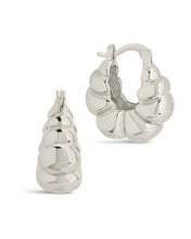Load image into Gallery viewer, Petite Croissant Hoop Earrings

