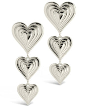 Load image into Gallery viewer, Beating Heart Drop Stud Earrings
