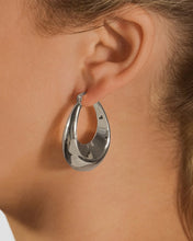 Load image into Gallery viewer, Autumn Elongated Tube Hoop Earrings
