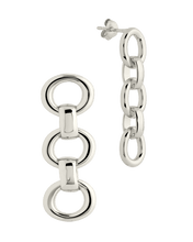 Load image into Gallery viewer, Frankie Chain Link Drop Earrings
