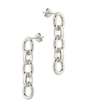 Load image into Gallery viewer, Frankie Chain Link Drop Earrings
