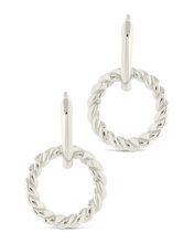 Load image into Gallery viewer, Hassie Delicate Twist Hoops
