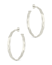 Load image into Gallery viewer, Temperance Braided Hoops
