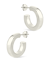 Load image into Gallery viewer, Sterling Silver Marisa Polished Stud Earrings

