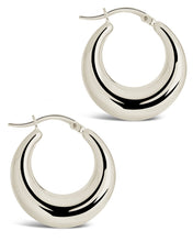 Load image into Gallery viewer, Graduated Tube Hoop Earrings
