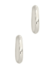 Load image into Gallery viewer, Avril Elongated Chunky Hoop Earrings
