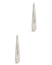 Load image into Gallery viewer, Delia Textured Hoop Earrings
