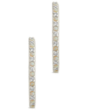 Load image into Gallery viewer, Lorna CZ &amp; Opal Studded Hoop Earrings
