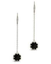 Load image into Gallery viewer, Rose Petal Long Drop Earrings
