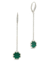 Load image into Gallery viewer, Rose Petal Long Drop Earrings
