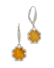 Load image into Gallery viewer, Rose Petal Short Drop Earrings
