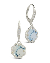 Load image into Gallery viewer, Rose Petal Short Drop Earrings
