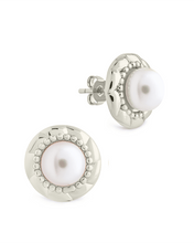 Load image into Gallery viewer, Eudora Pearl Studs
