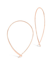 Load image into Gallery viewer, Delicate Threader Hoop Earrings
