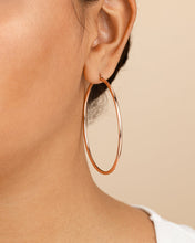 Load image into Gallery viewer, Sterling Silver Hoop Earrings
