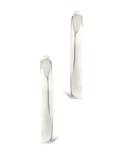 Load image into Gallery viewer, Sterling Silver Tinsley Micro Hoops

