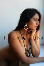 Load image into Gallery viewer, Hand Hammered Hoop earrings
