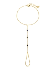 Load image into Gallery viewer, Arielle CZ Evil Eye Hand Chain
