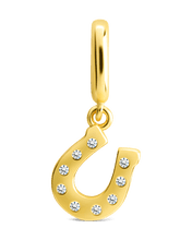 Load image into Gallery viewer, Sterling Silver Horseshoe Charm
