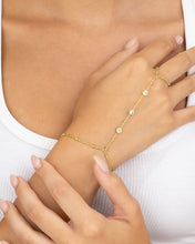 Load image into Gallery viewer, Elena CZ Hand Chain
