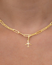 Load image into Gallery viewer, Sterling Silver Airplane Charm
