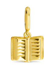 Load image into Gallery viewer, Sterling Silver Book Charm
