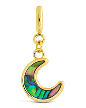 Load image into Gallery viewer, Blue Moon Abalone Charm
