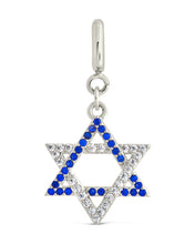 Load image into Gallery viewer, CZ Star of David Charm
