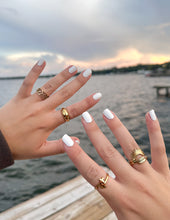 Load image into Gallery viewer, Gold Wrapped Cross Ring
