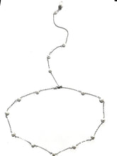 Load image into Gallery viewer, The Jillian Pearl spacer necklace with optional back detail
