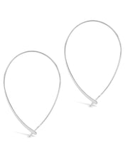 Load image into Gallery viewer, Delicate Threader Hoop Earrings
