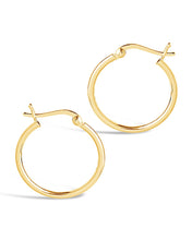 Load image into Gallery viewer, Sterling Silver Hoop Earrings
