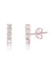 Load image into Gallery viewer, Sterling Silver Heart &amp; Infinity Earring Set of 3
