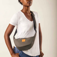 Load image into Gallery viewer, Round Mini Vegan Leather Crossbody Shoulder Bag
