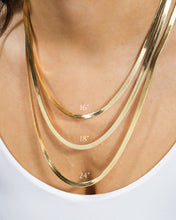 Load image into Gallery viewer, Sterling Silver Herringbone Chain
