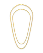 Load image into Gallery viewer, Herringbone Chain Necklace
