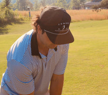 Load image into Gallery viewer, Golfer Roped Hat Black - DON GREAT
