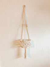 Load image into Gallery viewer, Macrame Hanging Wall Basket
