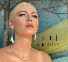 Load image into Gallery viewer, Willow Double pillar threader earrings

