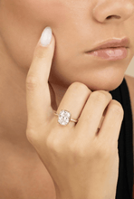 Load image into Gallery viewer, Sterling Silver Mini Elongated Cushion Ring
