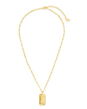 Load image into Gallery viewer, CZ Constellation Dog Tag Pendant Necklace
