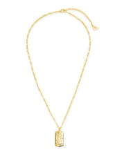 Load image into Gallery viewer, CZ Constellation Dog Tag Pendant Necklace
