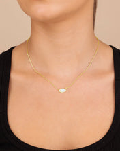 Load image into Gallery viewer, Jamie CZ Evil Eye Pendant Necklace
