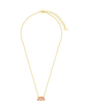 Load image into Gallery viewer, Rainbow CZ Pendant Necklace
