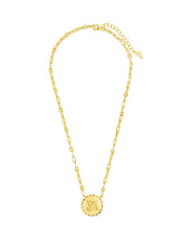 Load image into Gallery viewer, Bold CZ Zodiac Link Pendant Necklace
