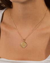 Load image into Gallery viewer, Ophelia CZ Floral Pendant Necklace
