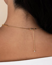 Load image into Gallery viewer, Mirabell Adjustable CZ Tennis Necklace
