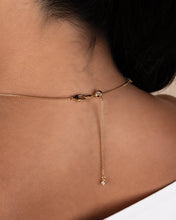 Load image into Gallery viewer, Carson Adjustable CZ Tennis Bolo Necklace
