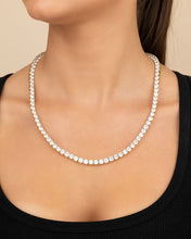 Load image into Gallery viewer, Marisol Round Cut CZ Tennis Necklace
